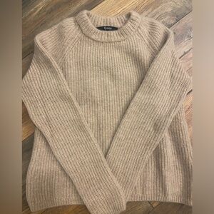 Quince Cashmere Fisherman Crewneck Sweater
